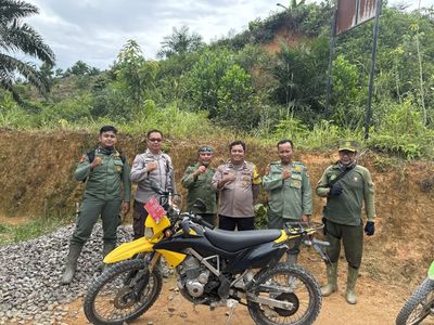 Gandeng Masyarakat Desa Suban, Polsek Tungkal Ulu dan Polhut TNBT Bersatu Cegah Karhutla