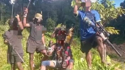 Ekskavator Diklaim Dibakar TPNPB Di Dekai, Aparat Dan Pemkab Yahukimo Masih Tunggu Konfirmasi