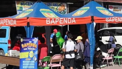 Bapenda Mimika Jemput Warga Lewat Pajak Keliling, Bayar Pajak Kini Bisa Sambil Car Free Day