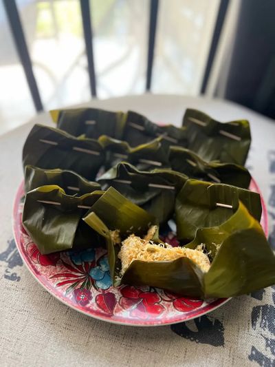 Sajian Tradisional Botok Petai Cina, Bikin Menggugah Selera