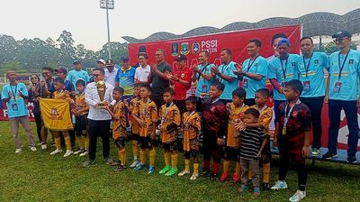Salfas Soccer Kota Tangerang Juara Festival Sepak Bola Piala Presiden U-10 Banten