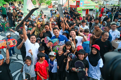 Bobby Nasution Ingin Skateboarding Sumut Makin Berkembang dengan Event dan Skatepark Baru