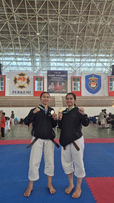 Polwan Polda Kaltara Berprestasi di Ajang Nasional, Bawa Pulang Medali Kejurnas Shorinji Kempo
