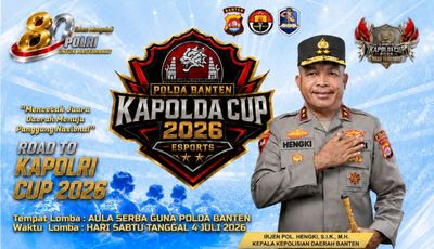 Turnamen Esports Kapolda Banten Cup 2026 Digelar 4–5 Juli 2026