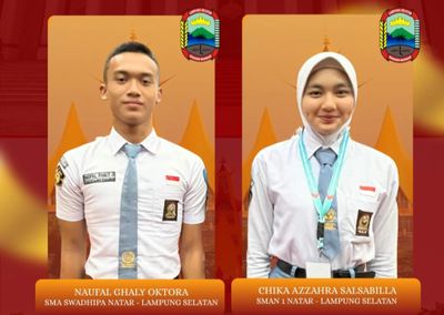 Dua Pelajar Lampung Lolos Jadi Calon Paskibraka Tingkat Pusat 2026