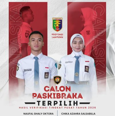 Dua Pelajar Lampung Lolos Paskibraka Nasional 2026, Wagub Jihan Titip Pesan Jaga Nama Baik Daerah