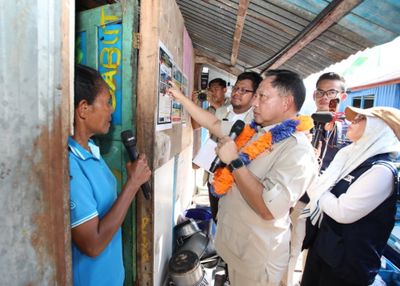 Mendagri Cek BSPS Kampung Nelayan Tanjung Ria Jayapura Usai Sambangi Skouw