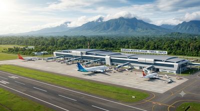 Dari Bandara Khusus Tambang Menjadi Gerbang Internasional, Ini Transformasi Bandara Mozes Kilangin