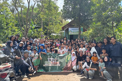 Mahasiswa IKM Itera Hadirkan IKM Educare, Tebar Semangat Belajar untuk Anak-anak Lampung