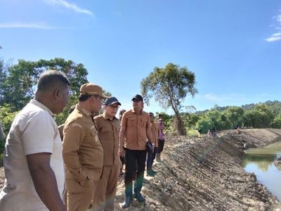 Cegah Gagal Panen Saat Kemarau, Pemkab Aceh Besar Siapkan Kajian Peningkatan Embung Lam Aling