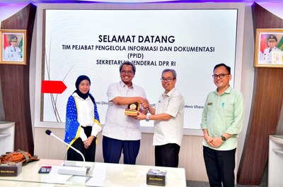 Kunjungan PPID DPR RI Jadi Ajang Berbagi Inovasi Keterbukaan Informasi di Sumut