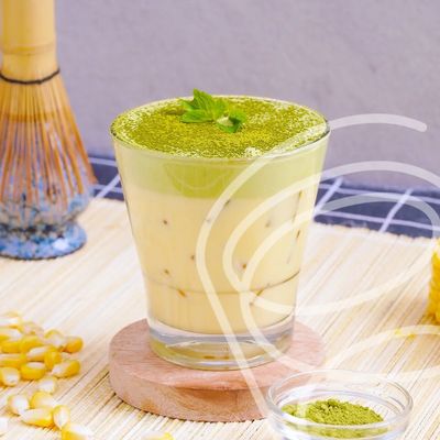 Cuma Pakai Blender dan Frother, Ini Resep Rahasia Matcha Corn Milk ala Kafe Mewah