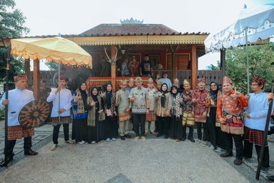 Tinjau Desa Wisata Budaya Marga Teluk, Gubernur Siapkan 16 Desa Budaya di Lampung