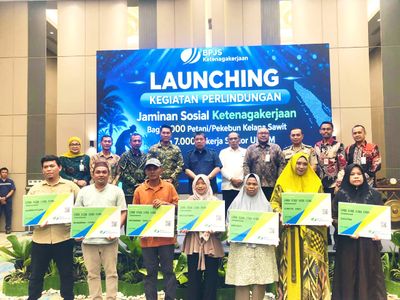 Gubernur Hidayat Arsani Luncurkan Jaminan Sosial untuk 12 Ribu Pekerja Babel