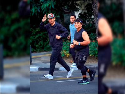 Rico Waas Ramaikan Car Free Day Sekaligus Ajak Warga Terapkan Hidup Sehat