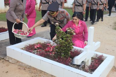 HUT Bhayangkara ke-80, Polres Tarakan Jadikan Ziarah Pahlawan Sebagai Momentum Refleksi
