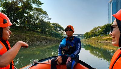 Rangkaian HUT Ke-499 Jakarta, Dinas SDA DKI Gelar Wisata Ciliwung River Adventure