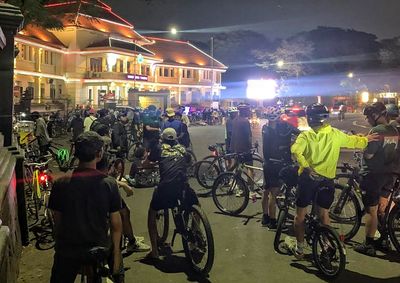Malang Ambil Bagian. Ratusan Pesepeda Ramaikan Aksi Critical Mass Keliling Kota