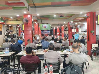 Hari Bhayangkara ke-80, Polresta Banda Aceh Hadirkan Nobar Piala Dunia untuk Warga