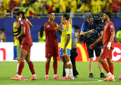 Kolombia Vs Portugal Imbang 0-0, La Tricolor Juara Grup K, Ronaldo cs Runner-Up!