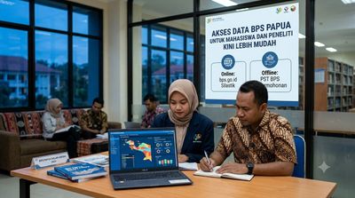 Akses Data BPS Papua Untuk Mahasiswa Dan Peneliti Kini Lebih Mudah, Ini Panduan Online Dan Offline Yang Wajib Diketahui