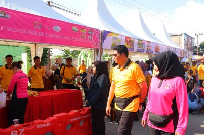Polda Kaltara Rayakan Hari Bhayangkara ke-80 Bersama Masyarakat di Tepian Sungai Kayan