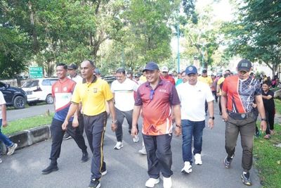 HUT Bhayangkara ke-80 di Aceh Besar Meriah, Sekda Ajak Perkuat Kolaborasi dan Kebersamaan
