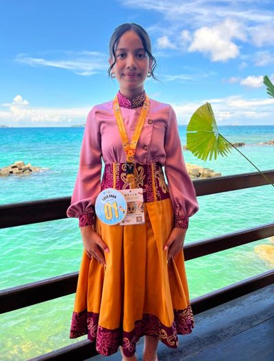 Perjuangan Darlene Berbuah Prestasi, Sang Ibu Bersyukur Putrinya Harumkan Nama Kalimantan Utara