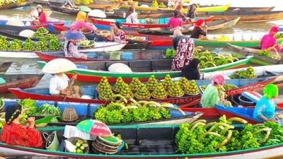 Pasar Terapung Lok Baintan: Pesona Wisata Budaya Unik di Atas Sungai Martapura