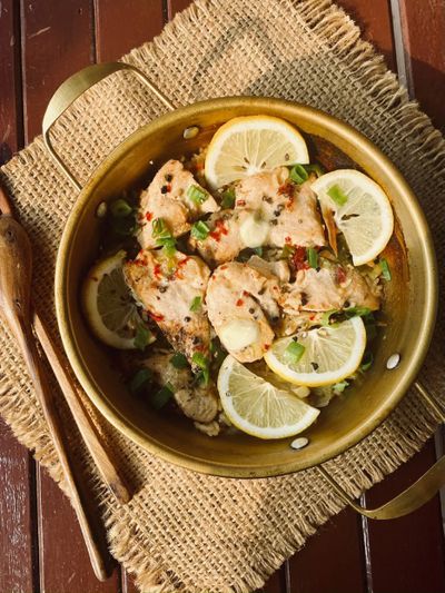 Praktis dan Aesthetic! Langkah Mudah Bikin Lemon Chicken Paella, Menu Makan Malam Mewah yang Gampang Banget
