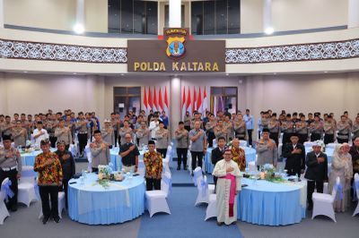 Kapolda Kaltara Ajak Perkuat Kerukunan Lewat Doa Bersama Sambut Hari Bhayangkara ke-80