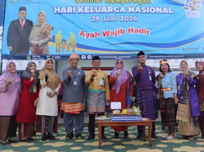 Peringatan Harganas di Bangka Belitung, Pentingnya Peran Ayah Menuju Indonesia Emas 2045