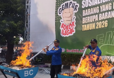 Bea Cukai Kudus Ungkap 79 Kasus Rokok Ilegal, Amankan 12,7 Juta Batang
