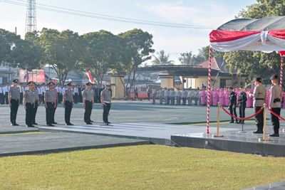 Kado Hari Bhayangkara ke-80, 551 Personel Polda Gorontalo Resmi Naik Pangkat