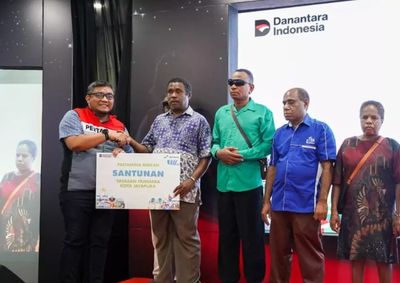 Pertamina Berbagi Berkah, Lima Panti Asuhan di Jayapura Terima Santunan