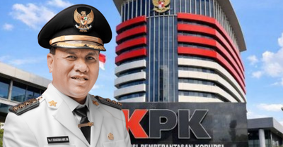 Bupati Kuansing Suhardiman dan Sekda Zulkarnain Serahkan Diri ke KPK, Langsung Jalani Pemeriksaan Intensif
