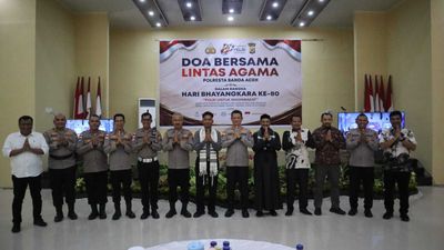 Sambut Hari Bhayangkara ke-80, Polresta Banda Aceh Gelar Doa Bersama Lintas Agama