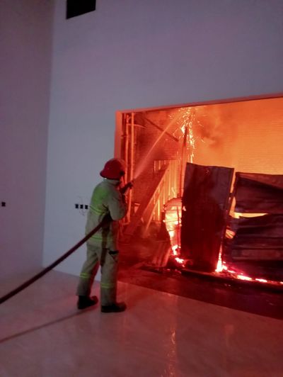 Misteri Kebakaran Gudang di Komplek Perumahan Mewah Argopuro Jember, Kerugian Capai Rp20 Juta