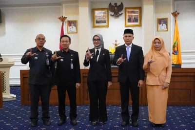 Indra Sanjaya Resmi Dilantik Jadi Kepala Biro Administrasi Pimpinan Setda Lampung
