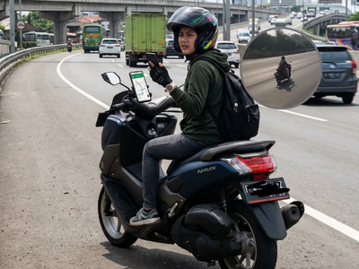 Ngikutin Google Maps, Cewek Ini Nyasar Naik Motor ke Jalan Tol!