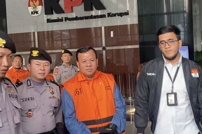 KPK Resmi Tetapkan Bupati Kuansing Suhardiman Amby Dan Sekda Zulkarnain Sebagai Tersangka