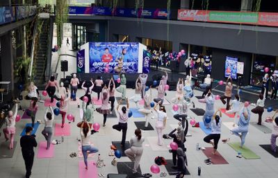 Kelompok Praktikum Public Relations UMM Berkolaborasi dengan GRIT Fitness Gelar GRIT FIT-FEST