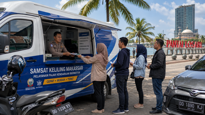 Jadwal Lokasi Lengkap Samsat Keliling Kota Makassar, Sekaligus Syarat Bayar Pajak Kendaraan