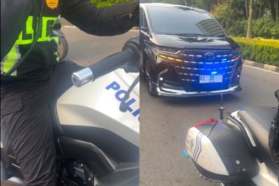 Viral Patwal RI 21 Diduga Pepet Mobil Warga di Jakarta, Polda Metro Turun Tangan