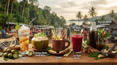 Cita Rasa Segar Minuman Khas Papua, Dari Es Matoa Hingga Ramuan Herbal Tradisional