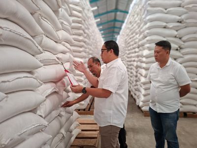 BULOG Lampung Siapkan Penyaluran Bantuan Pangan Beras Tambahan, Stok Capai 301 Ribu Ton