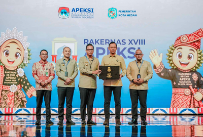 Penutupan Rakernas APEKSI XVIII Tegaskan Komitmen Bersama Bangun Kota yang Lebih Tangguh