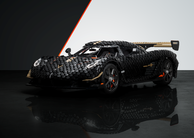 Rekor Baru! Mobil LEGO Replika Koenigsegg Sadair s Spear Ngebut hingga 111 Km Jam