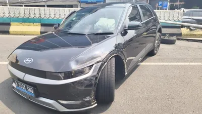 Viral Ioniq Hajar Tiang hingga Tutup JLNT Antasari, Begini Kronologinya