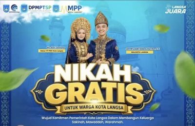 Pemerintah Kota Langsa Gelar Program Nikah Gratis, Pendaftaran Dibuka 8 Juli 2026!